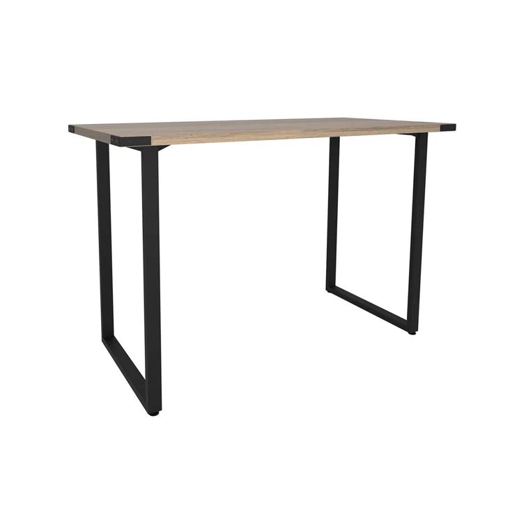 Sleek Sand Dune 48" Metal Steel Rectangular Office Table Desk