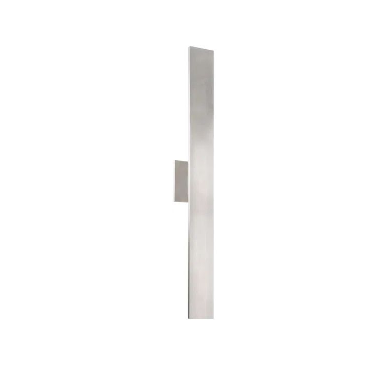 Vesta 28" Brushed Nickel Aluminum LED Wall Sconce