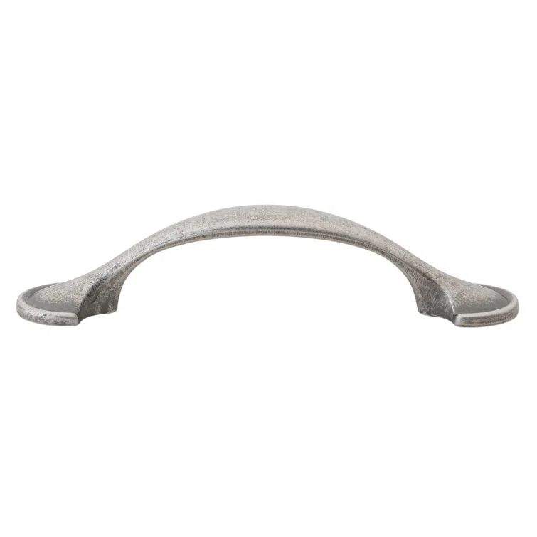 Weathered Nickel Arch Cabinet Pulls with Mounting Hardware, 10-Pack