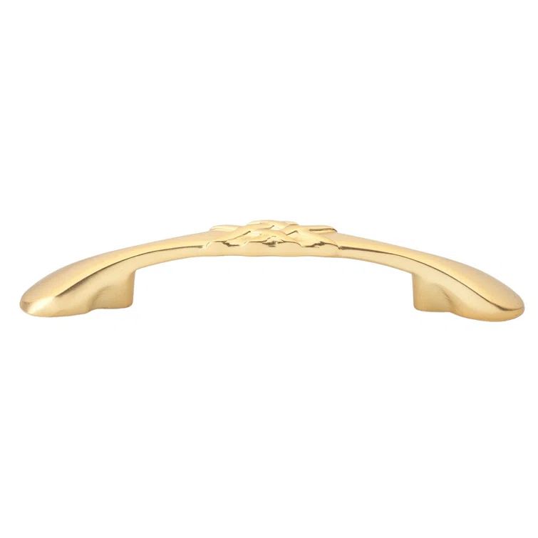 4.75'' Brass Gold Braided Cabinet Pull Bar with Mounting Hardware