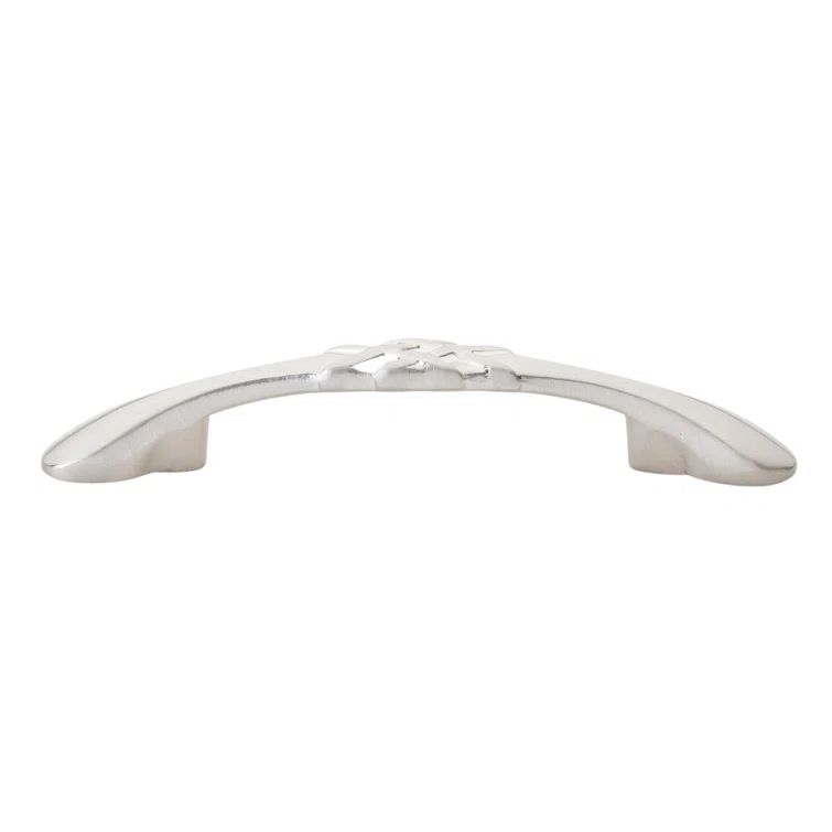 Brushed Nickel Modern Cabinet Pull with Mounting Hardware