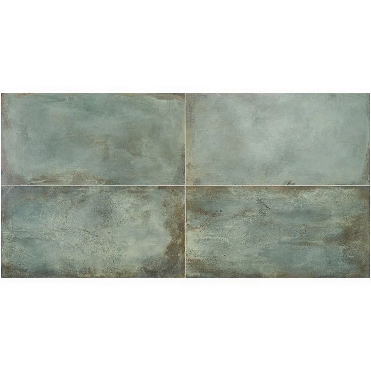Angela Harris Aquamarine Matte Porcelain Large Format Tile