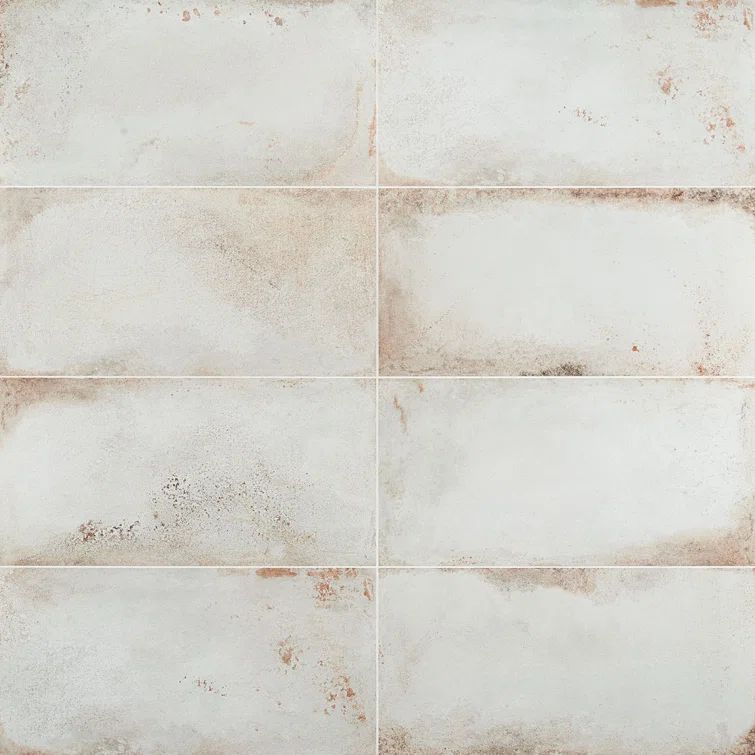 Large Format White Matte Porcelain Wall & Floor Tile