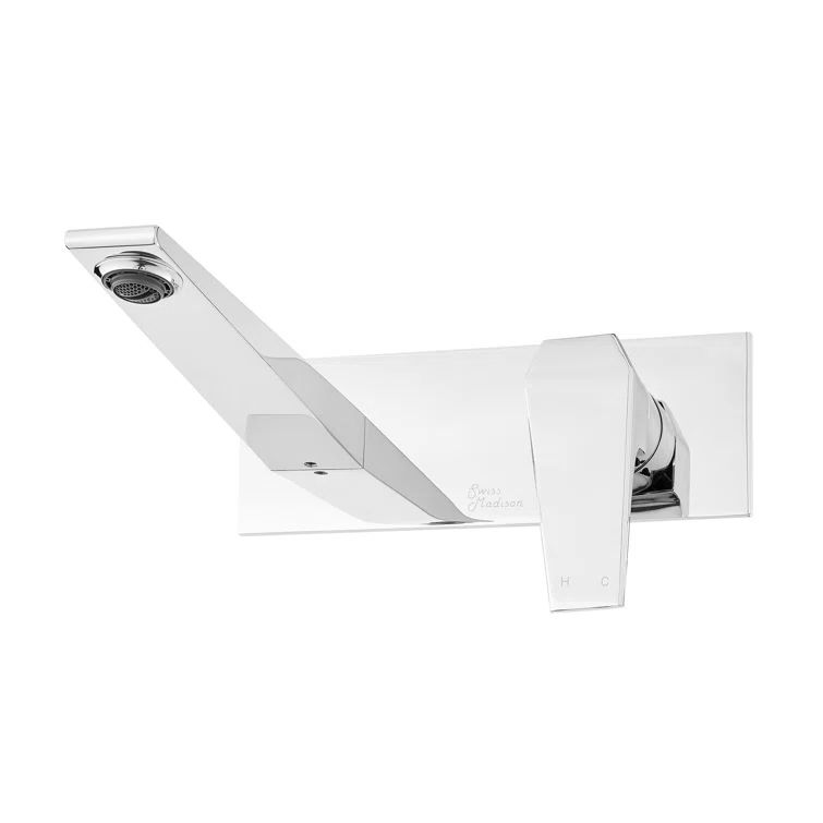 Voltaire Chrome Single-Handle Wall-Mount Bathroom Faucet