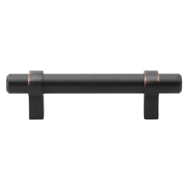 Oil Rubbed Bronze Modern Bar Pull with Mounting Hardware