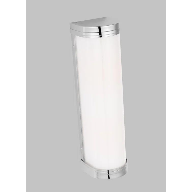 Ifran 18" Polished Nickel Cylinder Vanity Light Sconce