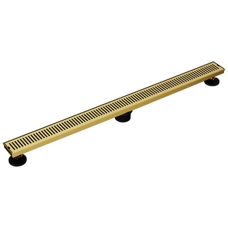 Elan 36" Matte Brushed Gold Linear Shower Drain
