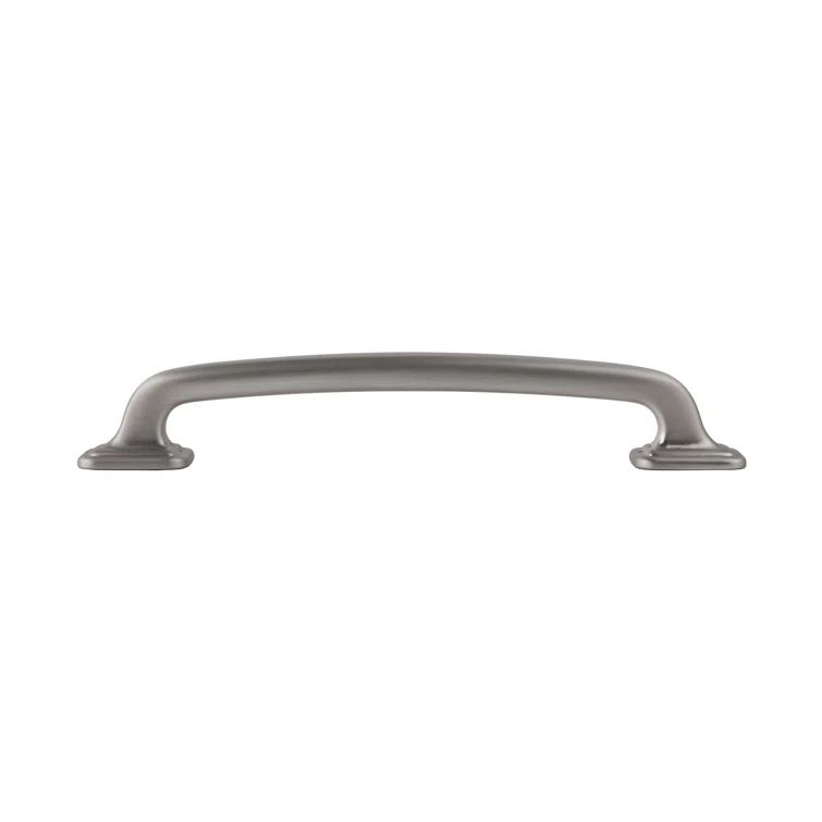 Satin Nickel 6-inch Brushed Cup Pull with Mounting Hardware