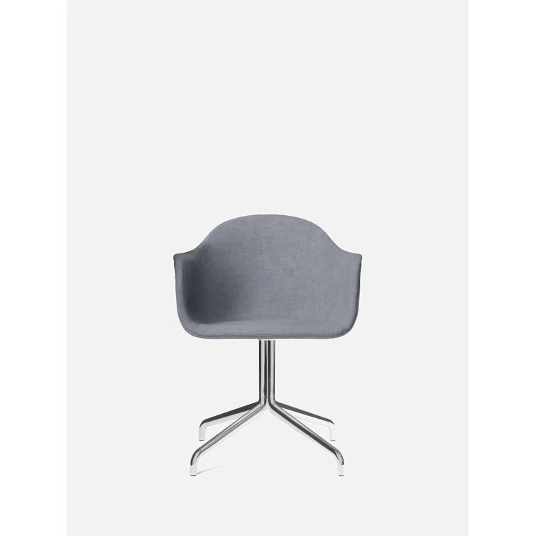 Audo Fiord Wool and Polished Aluminum Task Chair