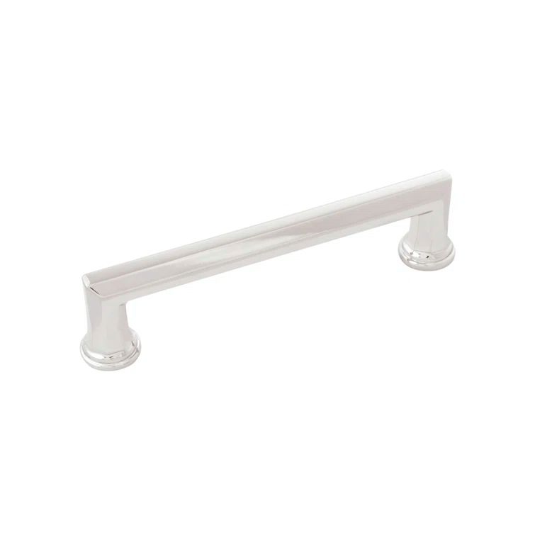 Polished Nickel Modern Bar Handle Pull with Mounting Hardware