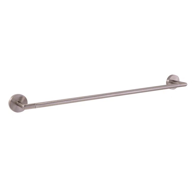 Satin Nickel 24" Wall Mounted Towel Bar