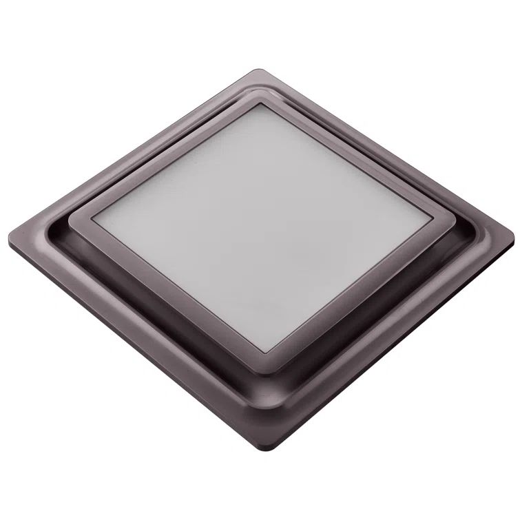 Oil Rubbed Bronze 110 CFM Ceiling Mount Bathroom Fan with LED Light