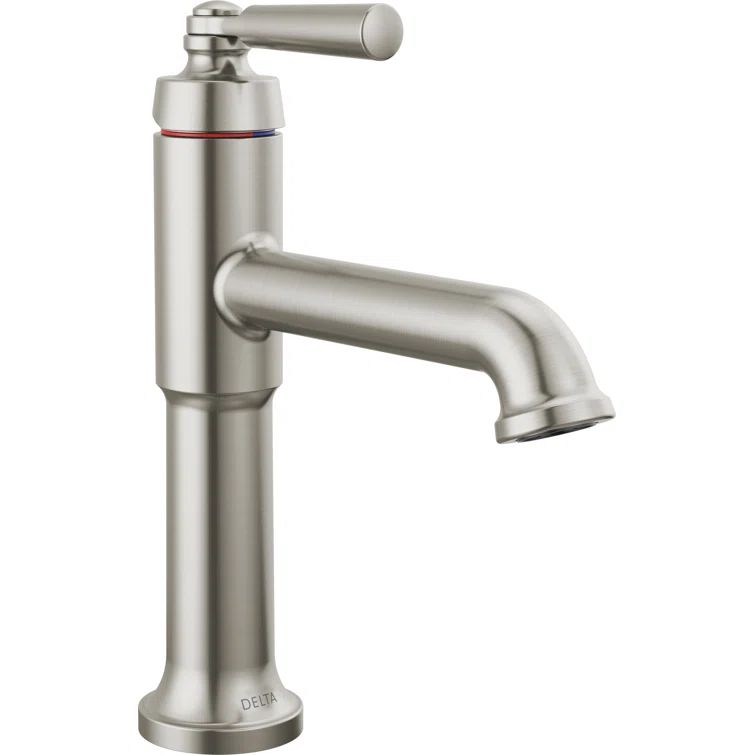 Saylor Brilliance Stainless Single Hole Bathroom Faucet