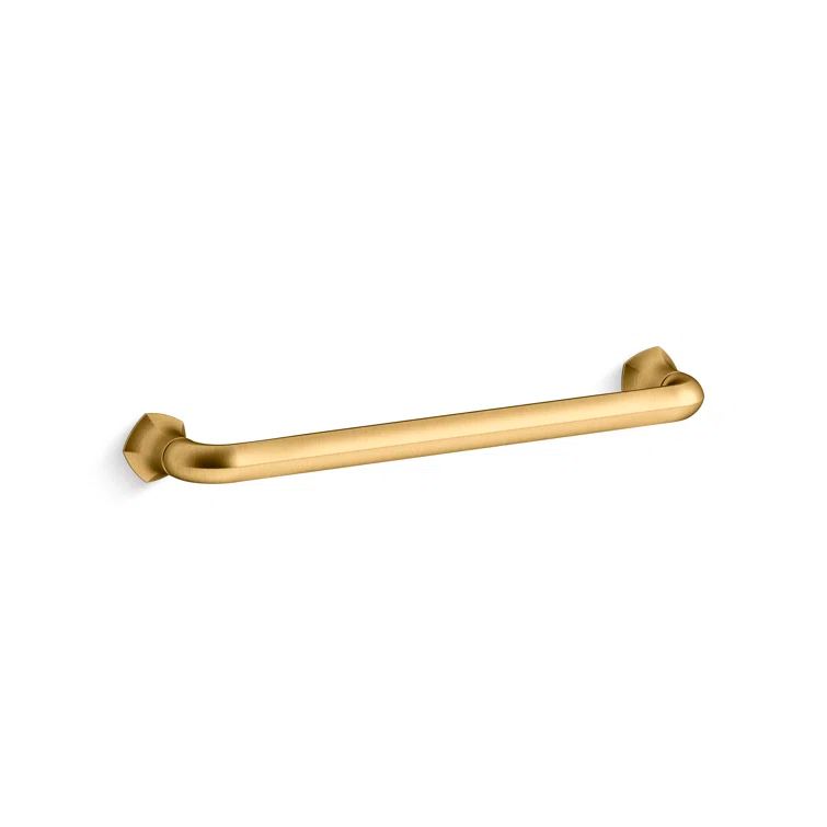 Vibrant Brushed Moderne Brass 7" Cabinet Pull