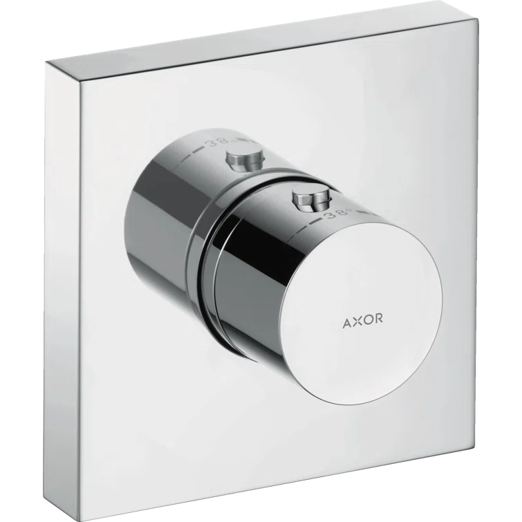 AXOR Chrome Wall-Mounted Thermostatic Shower Trim