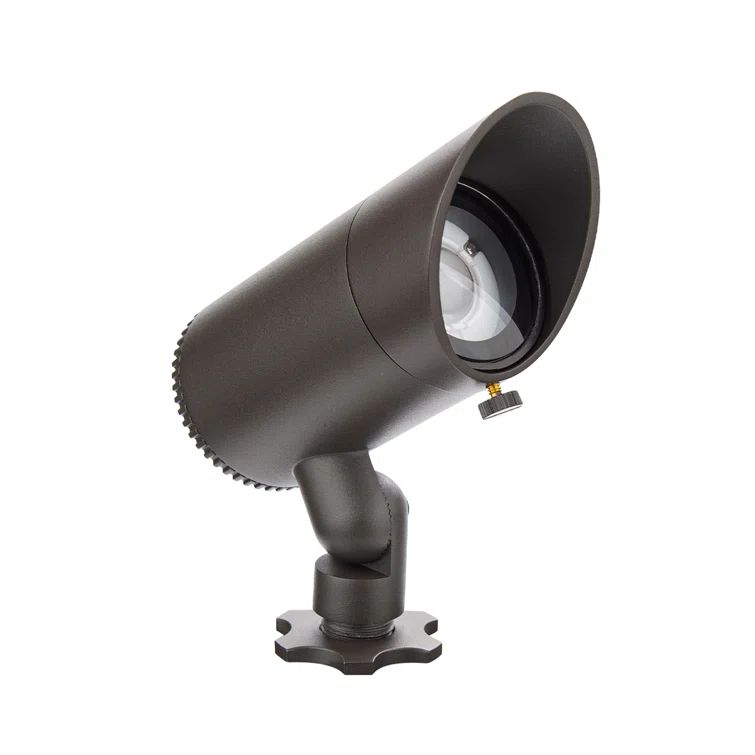 Bronze Adjustable LED Landscape Pathway Spotlight
