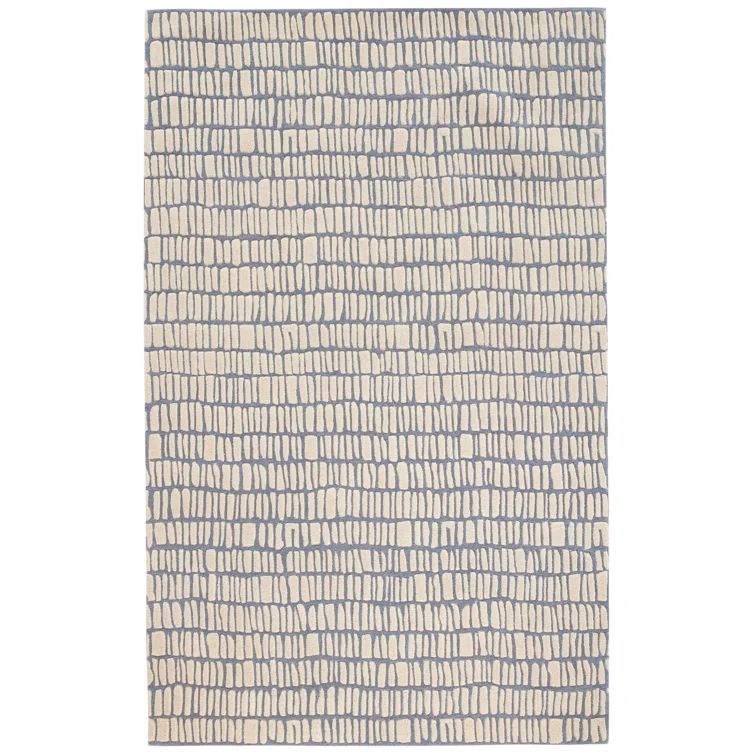 Roark Pewter Blue Hand-Tufted Wool 9' x 12' Rug
