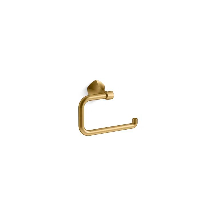Gold Wall Mounted Modern Towel Ring