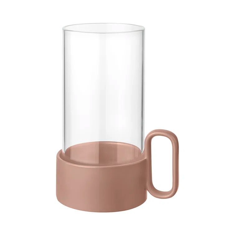 Miyake Terracotta Ceramic Hanging Candle Lantern