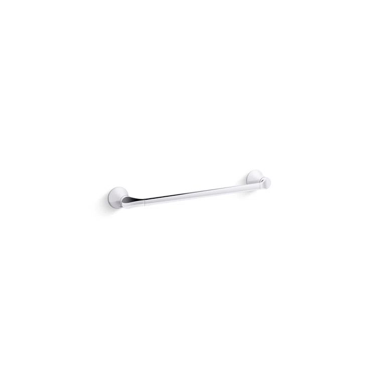 Simplice 18" Polished Chrome Wall Mounted Towel Bar