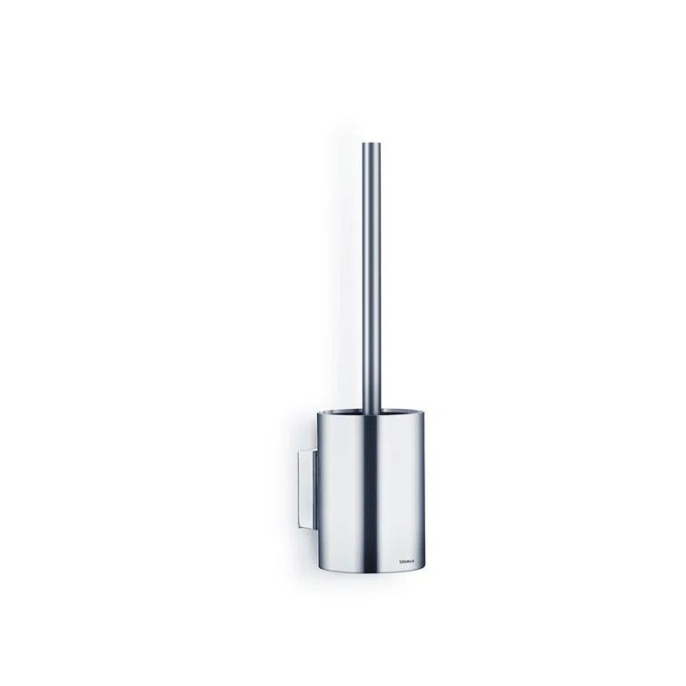 Nexio Matte Stainless Steel Wall Mounted Toilet Brush and Holder
