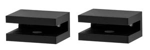 Contemporary 1-3/4'' Modern Bronze Shelf Bracket