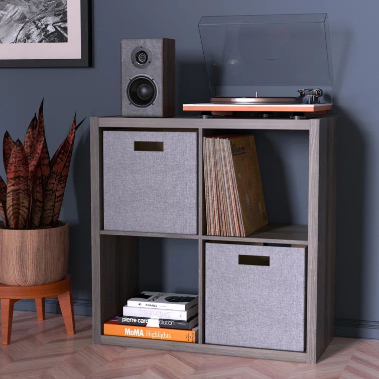 Graphite Gray 30" Kids Cube Storage Organizer