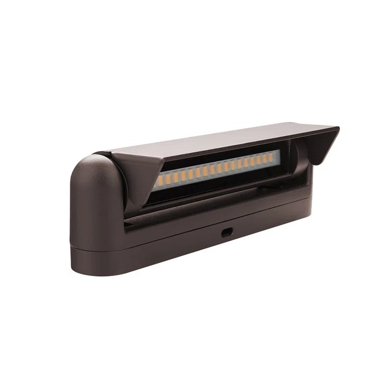 Bronze Adjustable Linear LED Pathway Light with Rotatable Engine