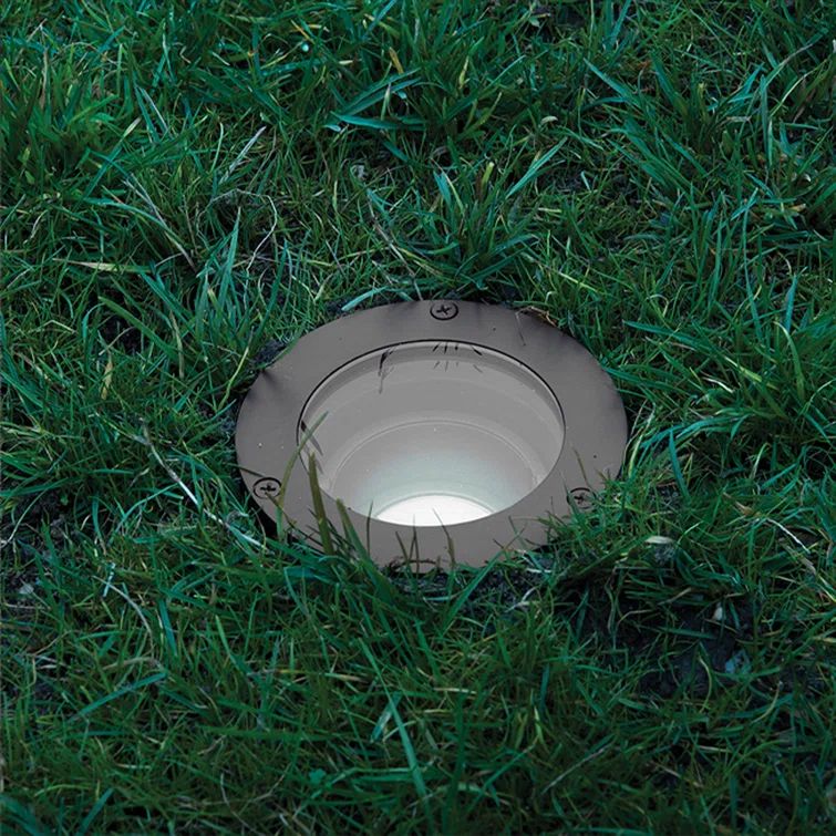 Bronze 3in LED Inground Well Light with Adjustable Beam