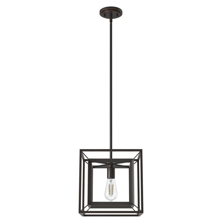 Onyx Bengal Modern Aluminum Convertible Pendant Light