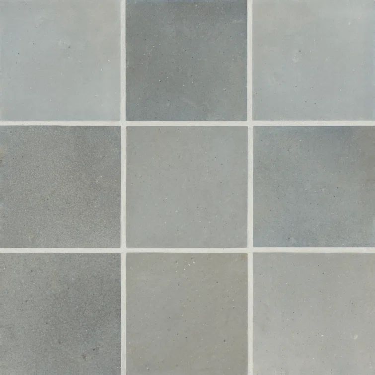 Celine 4" x 4" Matte Blue Porcelain Square Tile