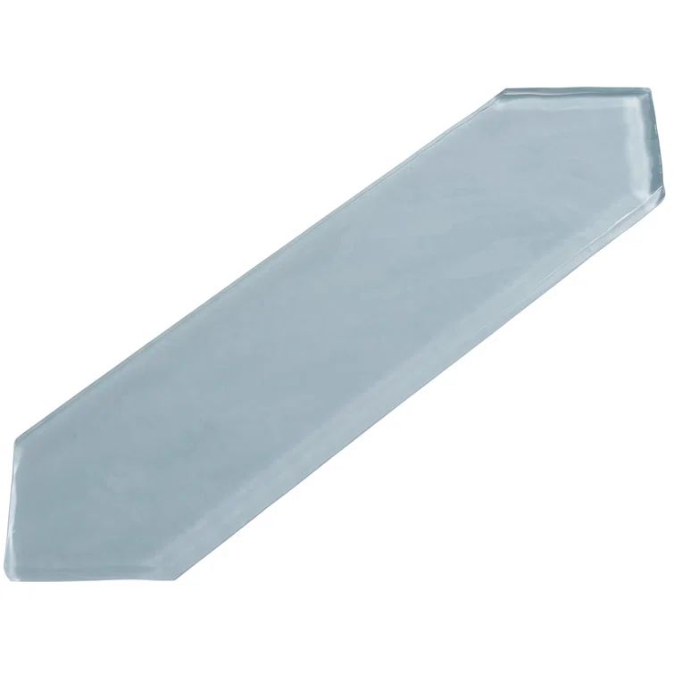 Ergo 3" x 10" Polished Blue Glass Subway Tile