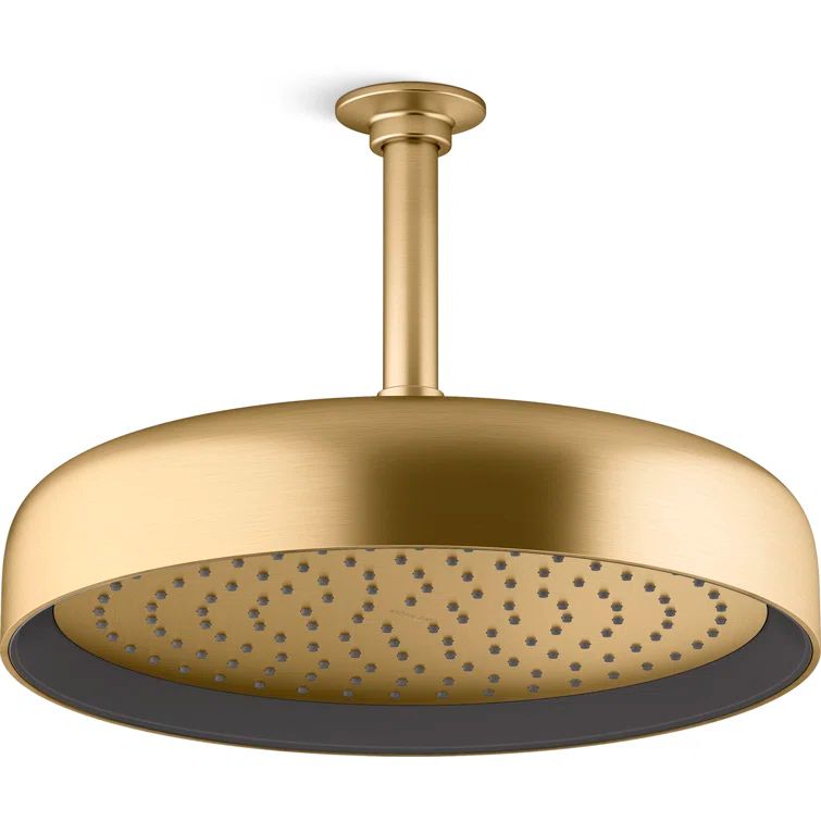 12'' Round Brass Rain Shower Head with Polished Chrome Finish