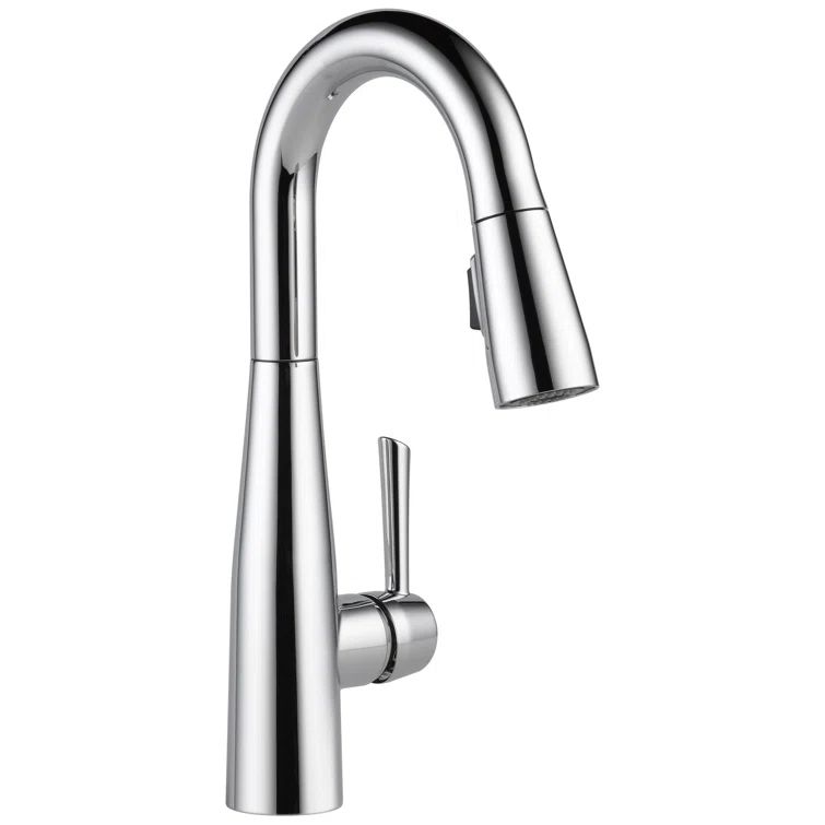 14.5" Bronze Transitional Deck Mounted Pull-Out Spray Faucet