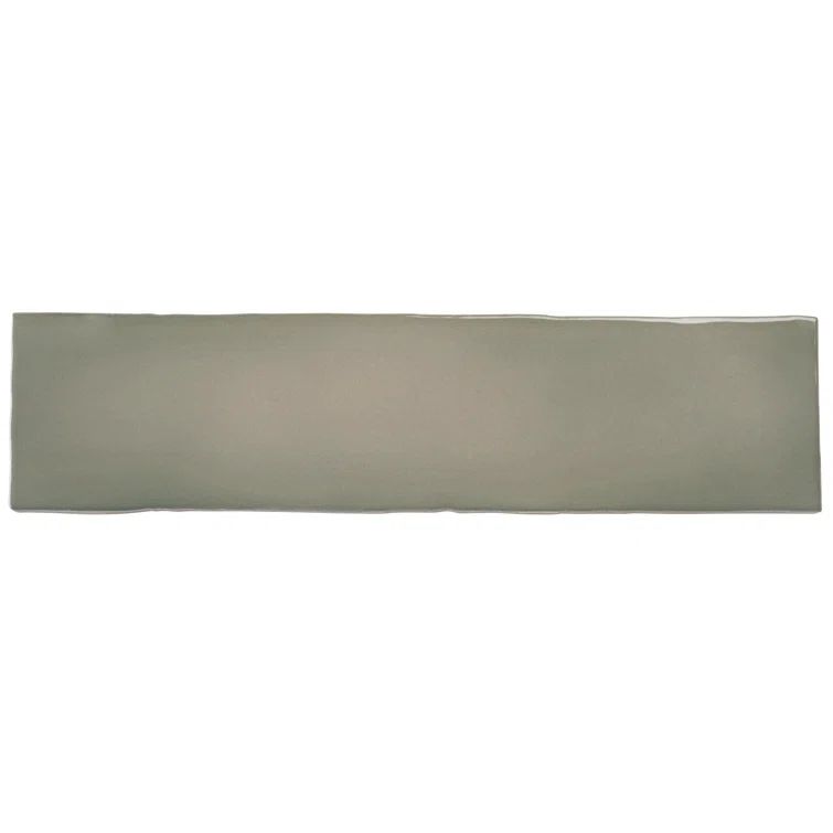 Modstate Glossy Brown Ceramic Subway Wall Tile