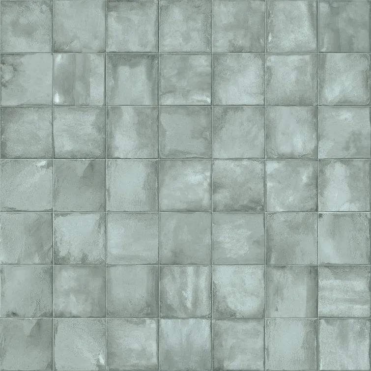 Poise Moss Green Matte Porcelain Square Wall & Floor Tile