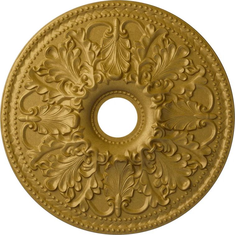 Pharaohs Gold Hand-Painted PVC Ceiling Medallion