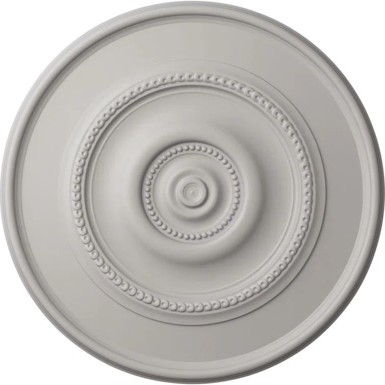 Ultra Pure White Traditional Ceiling Medallion