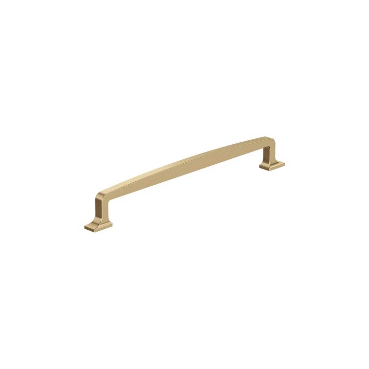 Champagne Bronze 12" Modern Appliance Pull with Mounting Hardware