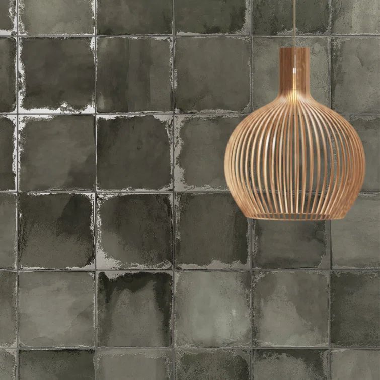 Poise 8" Matte Black Porcelain Subway Tile