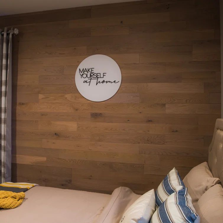 Blush Stone Oak Peel and Stick Wall Planks