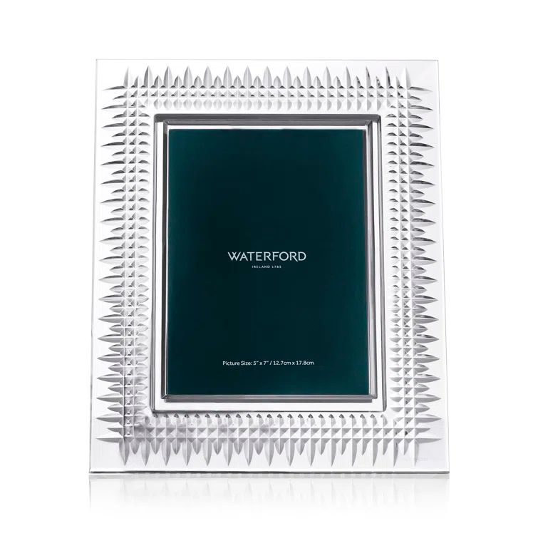 Anniversary Classic 5x7 Clear Crystal Tabletop Frame