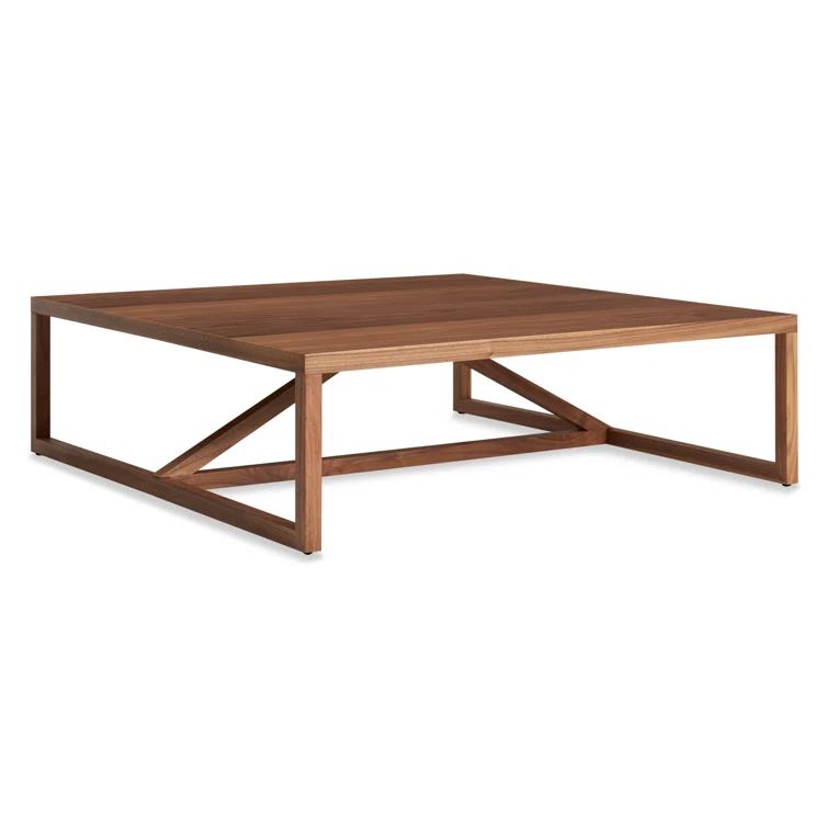 Strut Walnut Wood Coffee Table