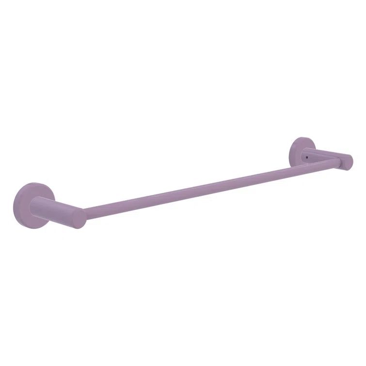 Lavender Solid Brass 18" Wall Mounted Towel Bar