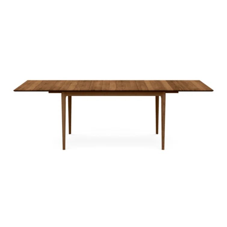 Sarah Saddle Cherry Wood Extension Dining Table