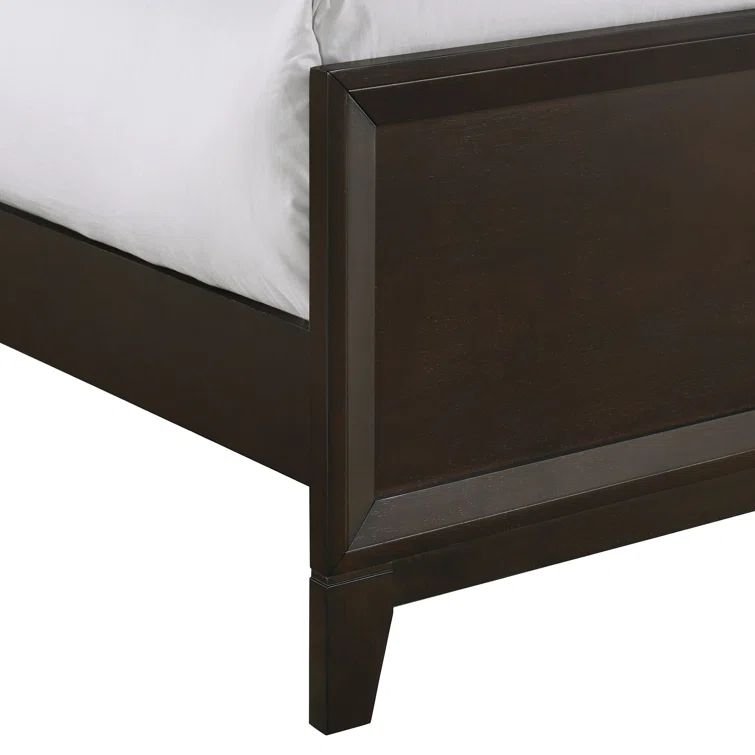 Merlot Queen Panel Bedroom Set with High-Profile Headboard