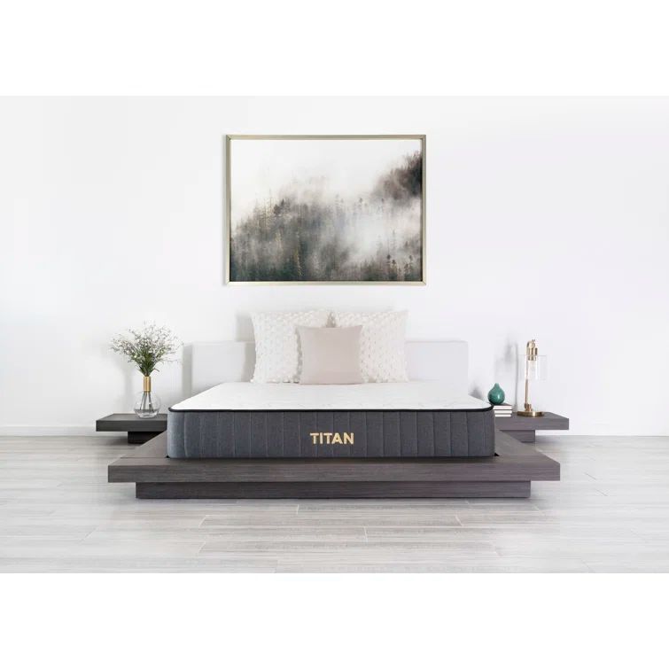 Titan Queen Hybrid Mattress with Gel Memory Foam