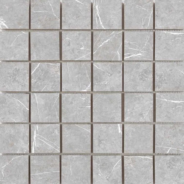 White Matte Porcelain Mosaic Tile for Kitchen and Bathroom