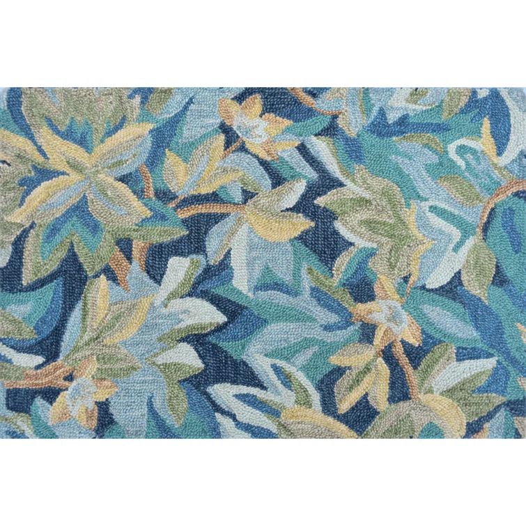 Avalonian Vintage Indigo Hand-Tufted Wool 3' x 5' Area Rug