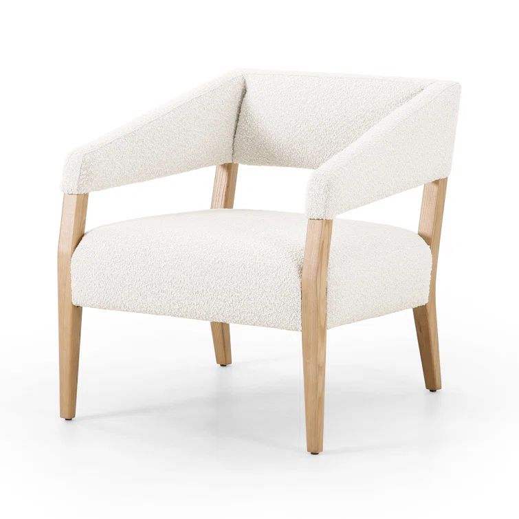 Knoll Natural Blonde Ash Wood Accent Chair